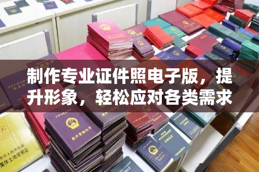 将乐制作专业证件照电子版，提升形象，轻松应对各类需求