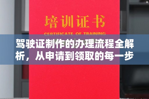将乐驾驶证制作的办理流程全解析，从申请到领取的每一步
