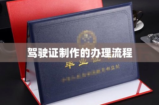 将乐驾驶证制作的办理流程