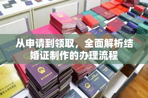 将乐从申请到领取，全面解析结婚证制作的办理流程