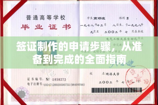 将乐签证制作的申请步骤，从准备到完成的全面指南