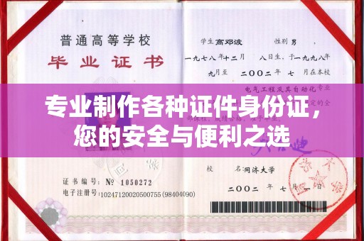 将乐专业制作各种证件身份证，您的安全与便利之选