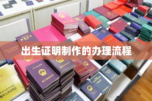 将乐出生证明制作的办理流程