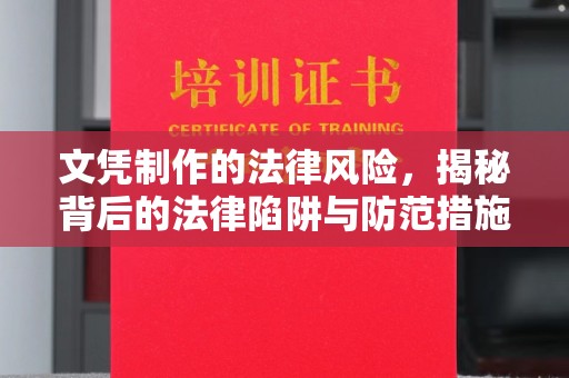 将乐文凭制作的法律风险，揭秘背后的法律陷阱与防范措施